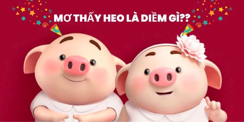 Giải mã giấc mơ thấy lợn theo tâm linh