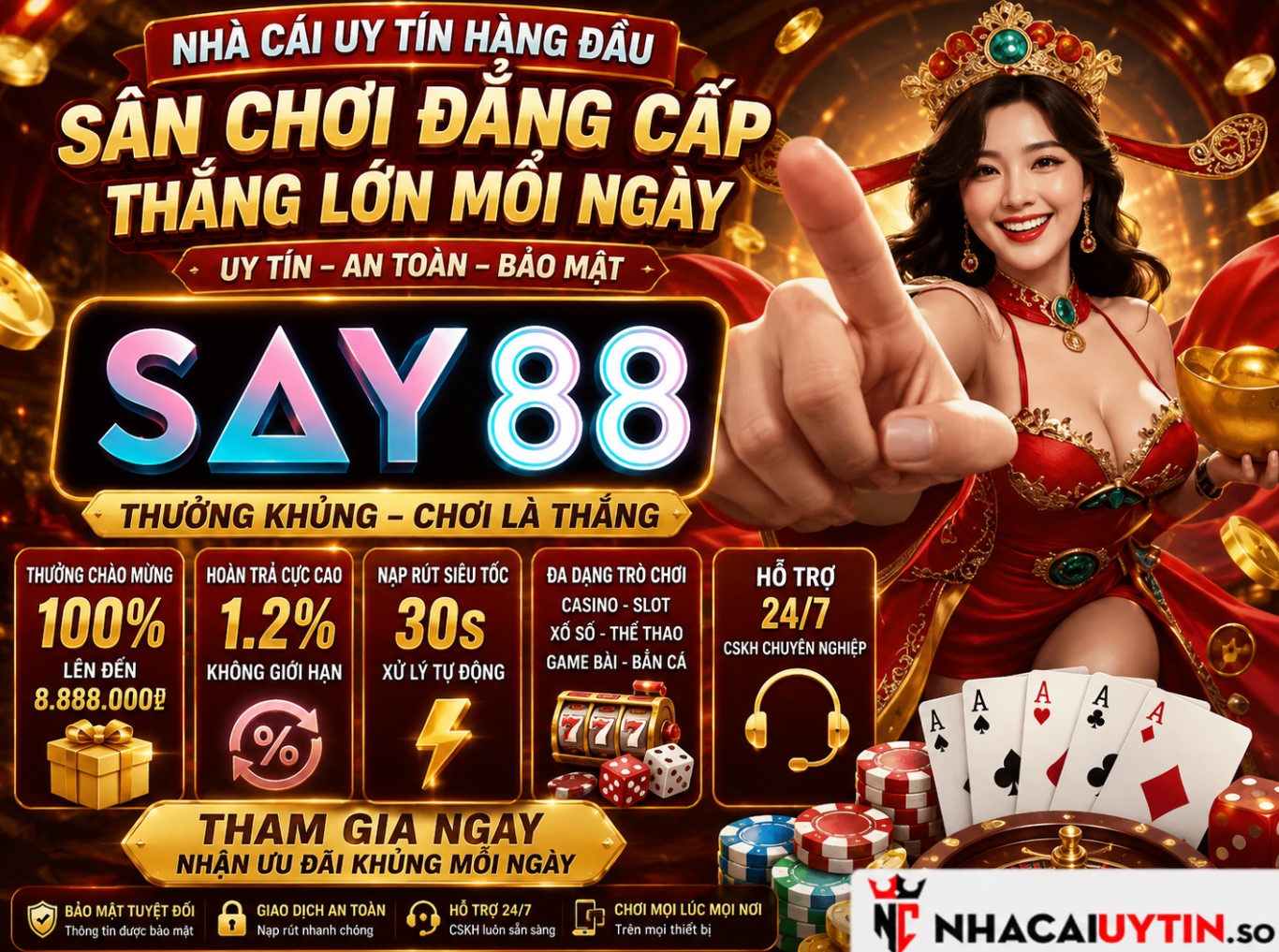 SAY88 - Cá Cược Uy Tín Nhất Bạn Nên Tham Gia Mùa World Cup 2026